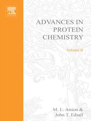 cover image of Advances in Protein Chemistry